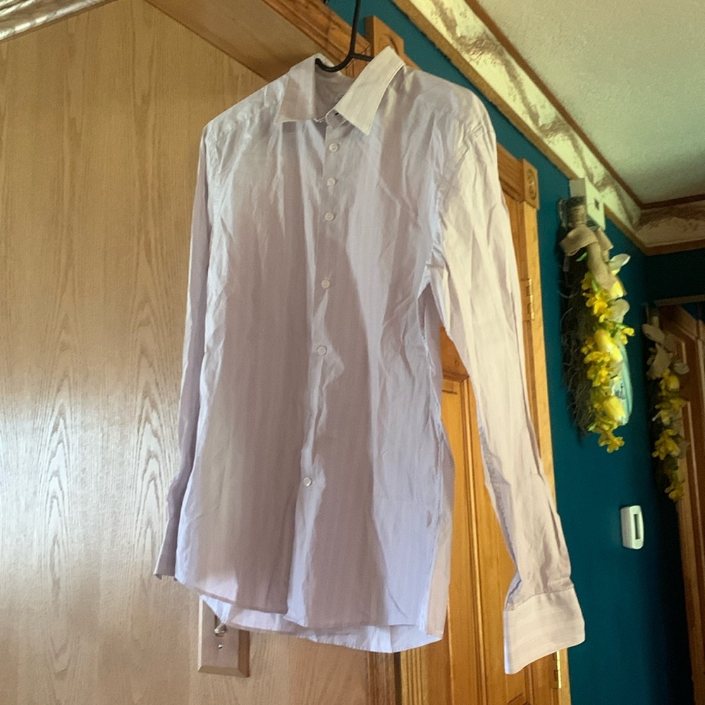 Versace Collection Men’s Medium Button Down Longsleeve Business Shirt 73